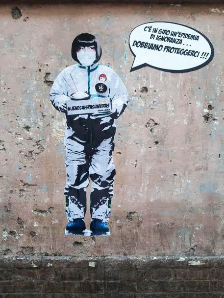 Coronavirus arte Andrea Concas