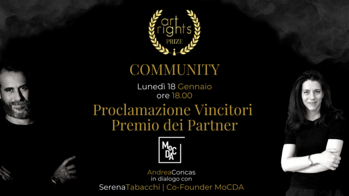 premiazione partner mocda premiazione partner mocda art rights prize